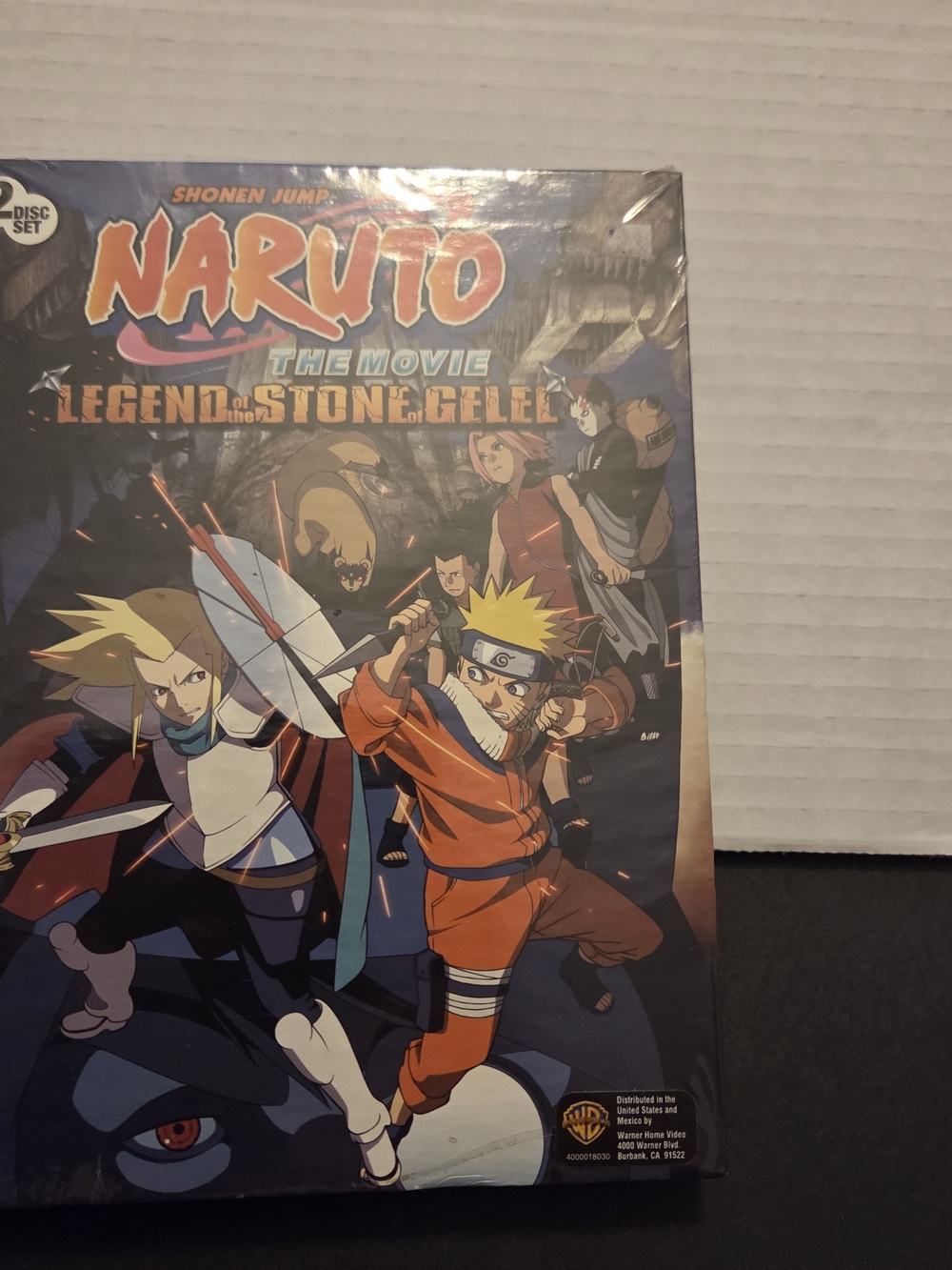 Naruto The Movie: Legend of the Stone of Gelel DVD - Boxed Set Sealed